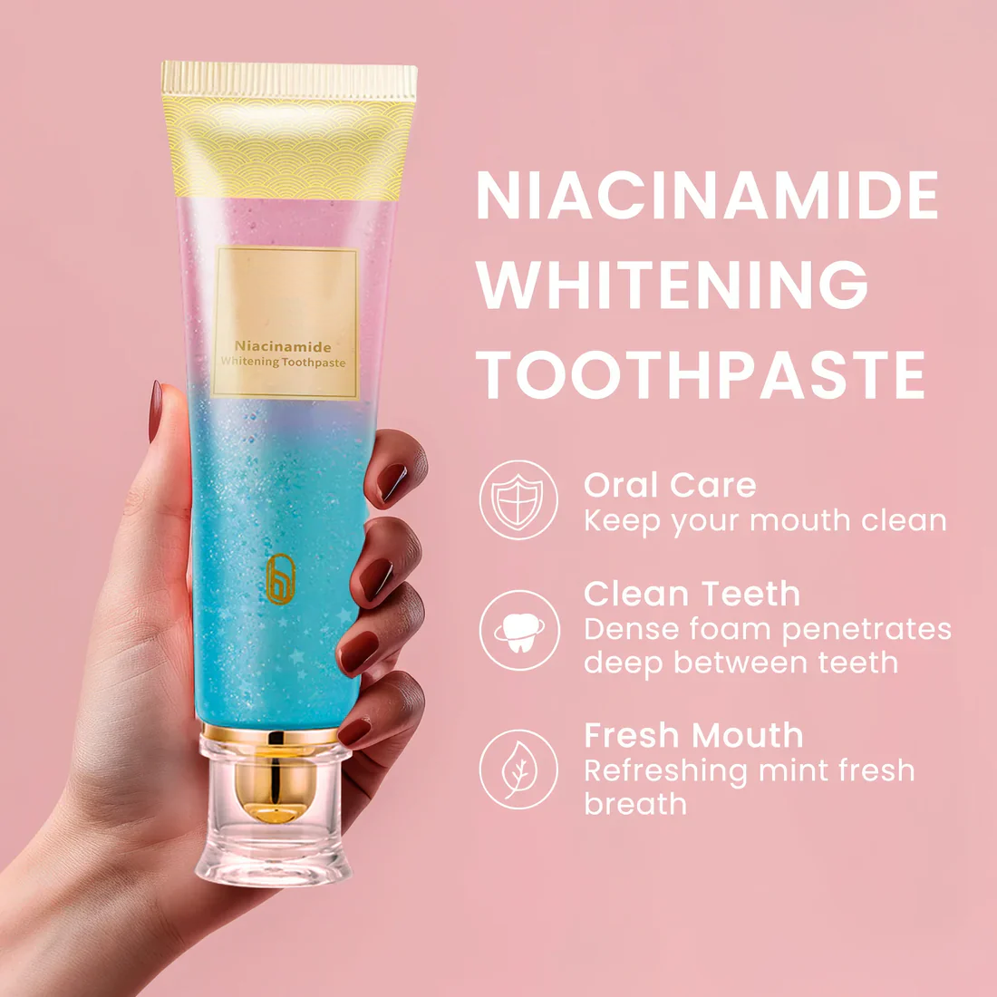 🔥 Japanese Patent🔥 Niacinamide Whitening Toothpaste