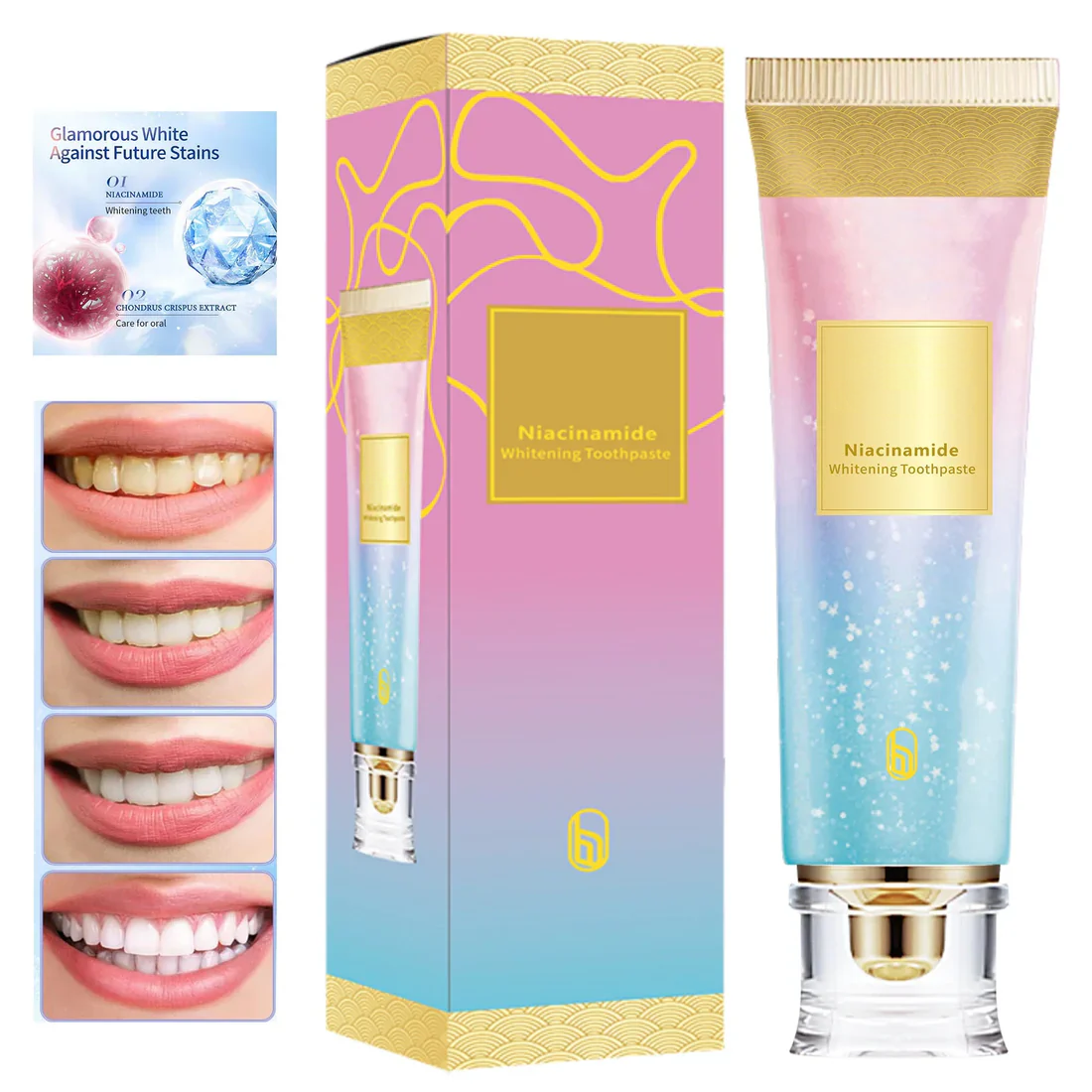 🔥 Japanese Patent🔥 Niacinamide Whitening Toothpaste